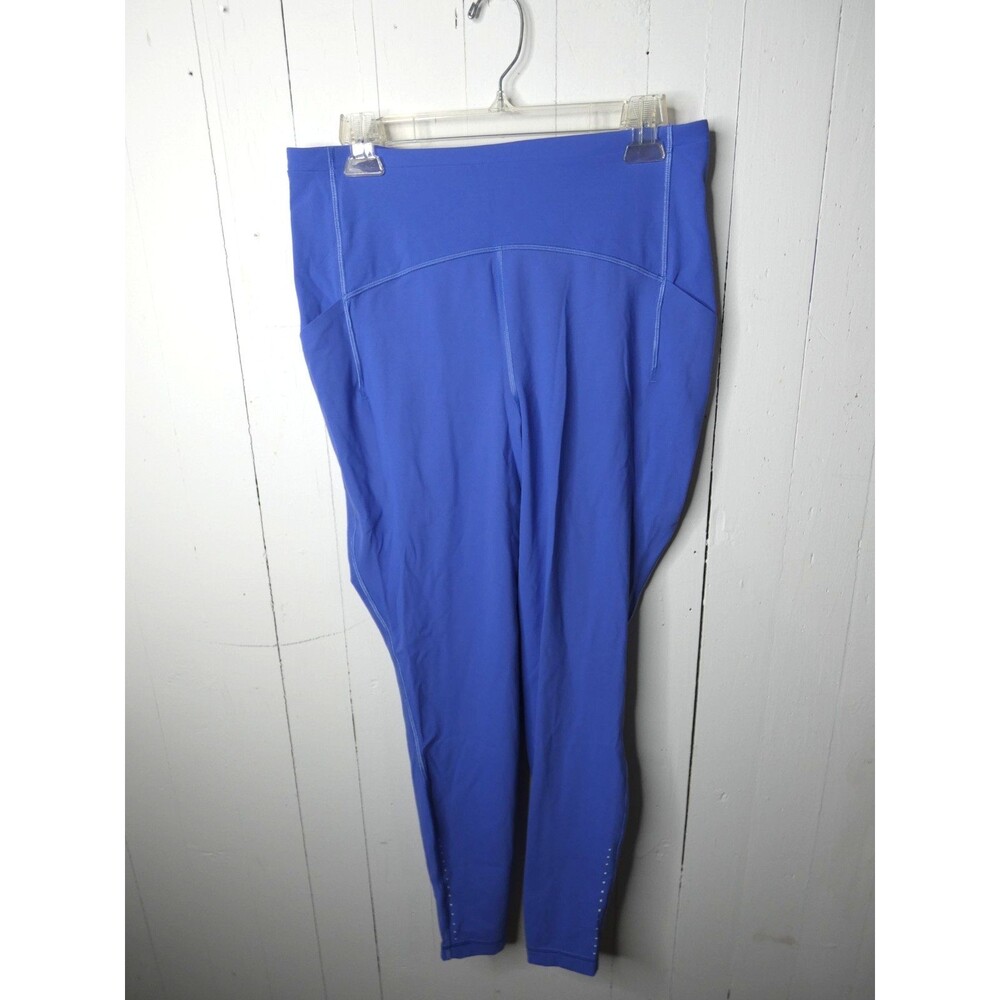 Lululemon Women's 12 Swift Speed High Rise Tight in Blue Indigo Pockets 28"